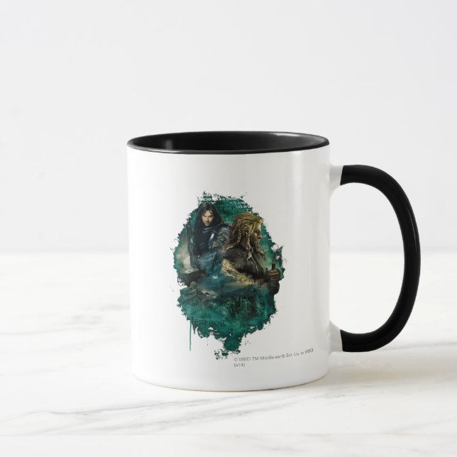 Kili & Fili über Erebor Tasse (Rechts)
