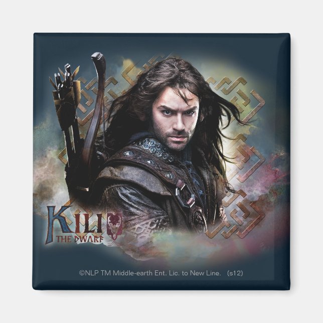 Kili mit Namen Magnet (Vorne)