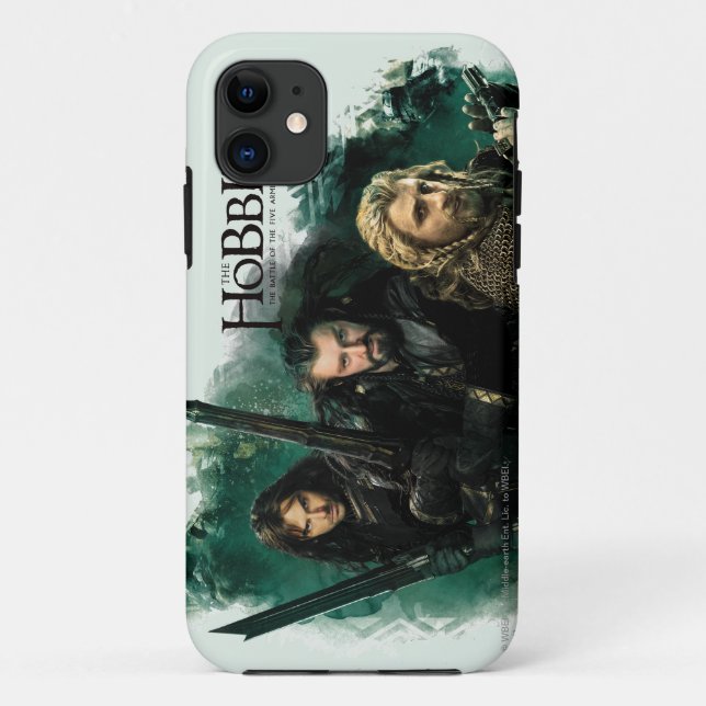 Kili, THORIN OAKENSHIELD™, & Fili Graphic Case-Mate iPhone Hülle (Rückseite)