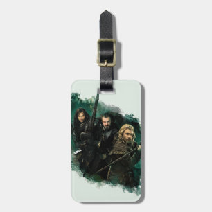 Kili, THORIN OAKENSHIELD™ u. Fili Grafik Gepäckanhänger