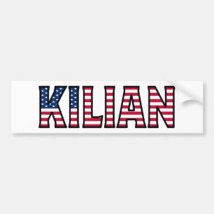 Kilian Name Vorname USA Aufkleber Sticker Auto Autoaufkleber