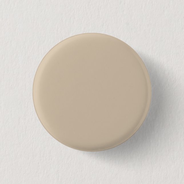 Kilim Beige Solid Color Button (Vorderseite)