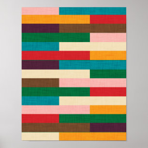 Kilim Pattern Poster