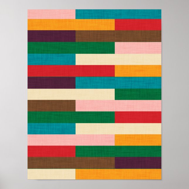 Kilim Pattern Poster (Vorne)