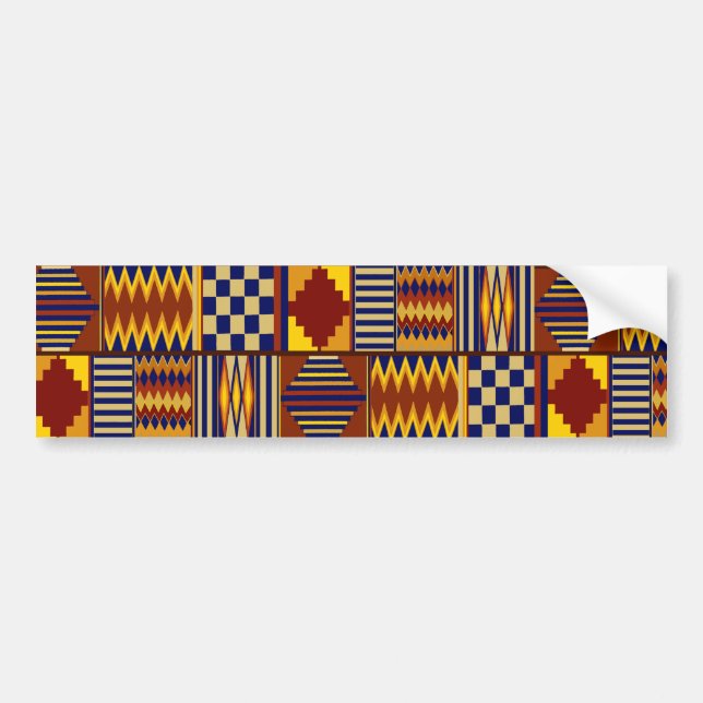 Kilim Prayer Rug Design Autoaufkleber (Vorne)