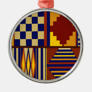Kilim Prayer Rug Design Silbernes Ornament