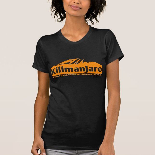 Kilimajaro Orange T-Shirt (Vorderseite)