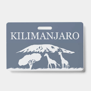 Kilimanjaro (Blau) Ausweis