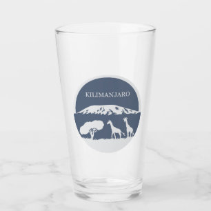 Kilimanjaro (blau) glas