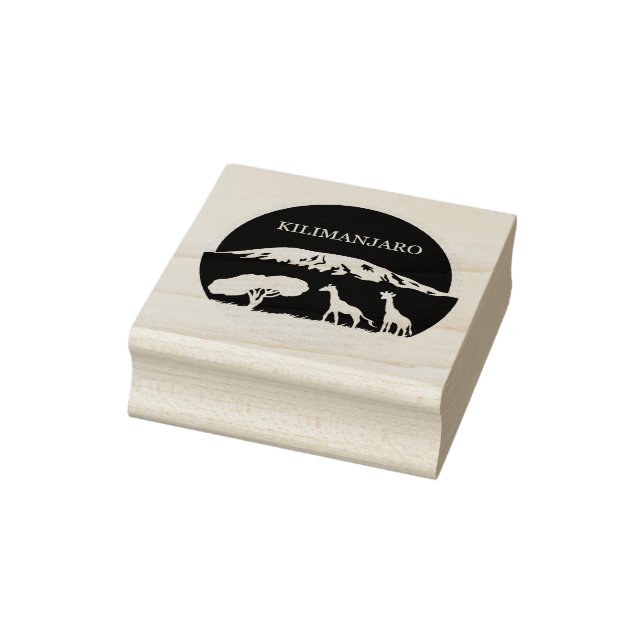 Kilimanjaro Gummistempel (Stempel)