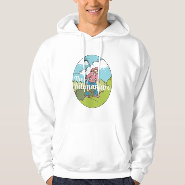 Kilimanjaro Hoodie (Vorderseite)