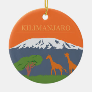 Kilimanjaro Keramikornament