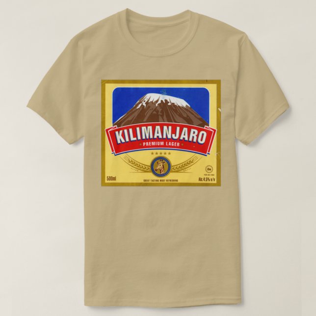 Kilimanjaro Lager T-Shirt (Design vorne)