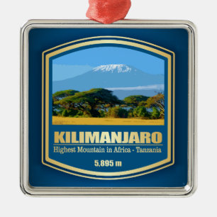 Kilimanjaro (PF) Ornament Aus Metall