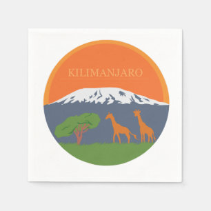 Kilimanjaro Serviette