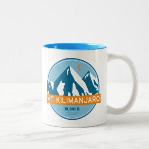 Kilimanjaro Stars Moon Zweifarbige Tasse