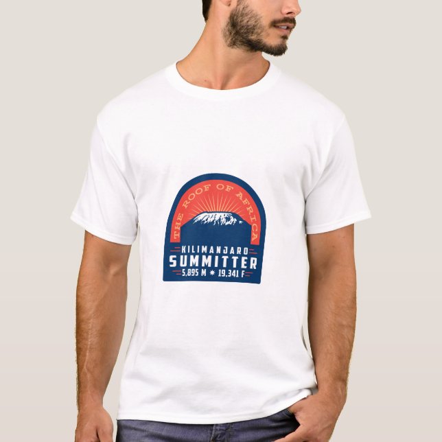 KIlimanjaro Summitter T-Shirt (Vorderseite)
