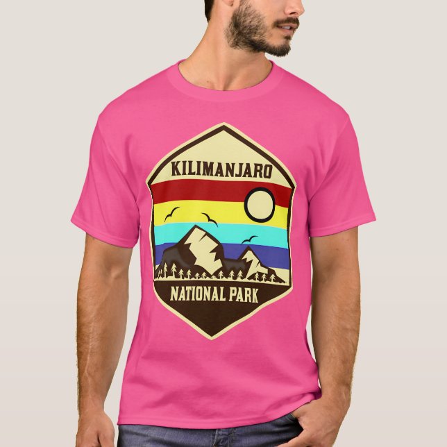 Kilimanjaro Tansania Active T-Shirt (Vorderseite)