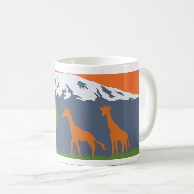Kilimanjaro Tasse (VorderseiteRechts)