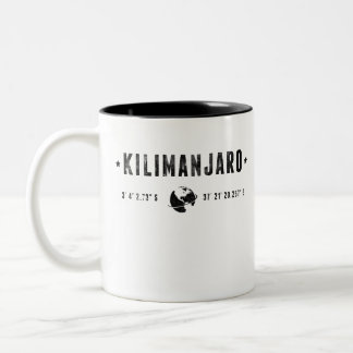 Kilimanjaro Zweifarbige Tasse