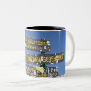 Kilimanjaro Zweifarbige Tasse