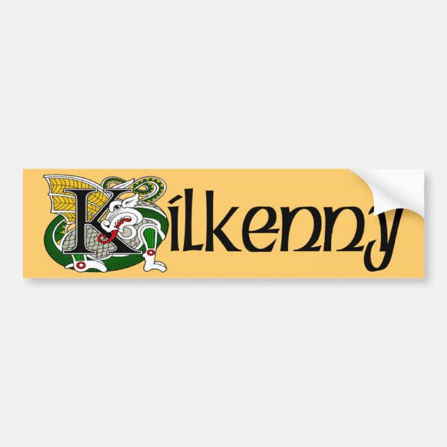 Kilkenny Autoaufkleber (Vorne)