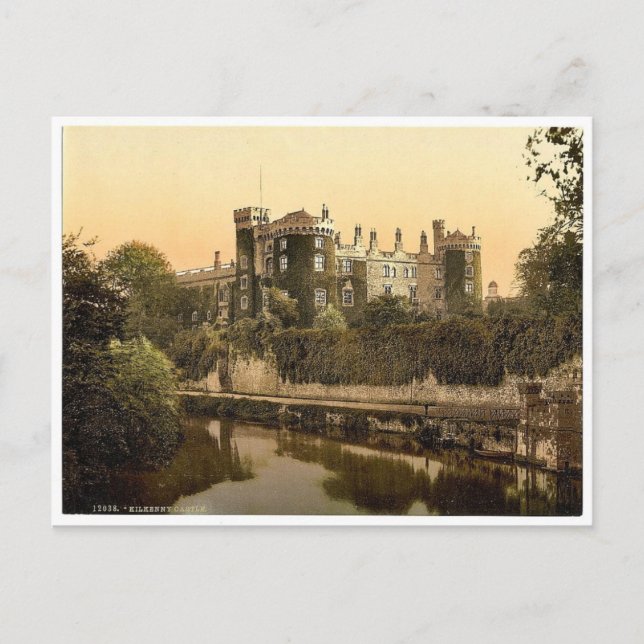 Kilkenny Castle. Co. Kilkenny, Irland großartig Postkarte (Vorderseite)