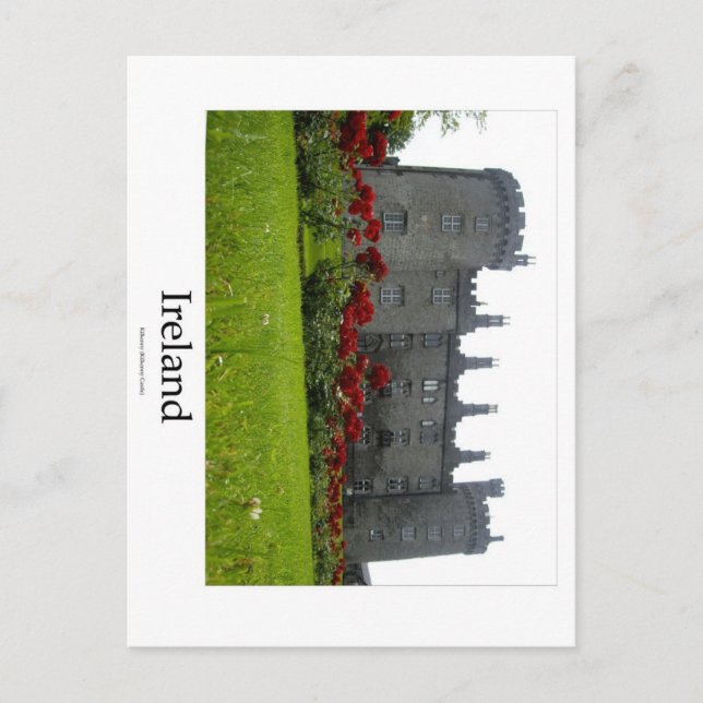 Kilkenny Castle, Irland Postkarte (Vorderseite)