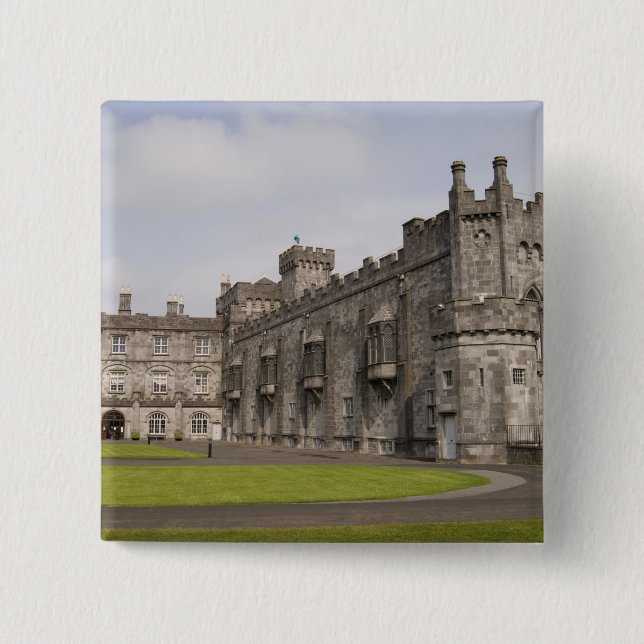 Kilkenny Castle, Landkreis Kilkenny, Irland Button (Vorderseite)