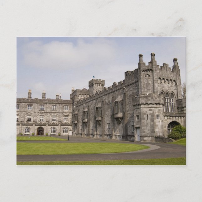 Kilkenny Castle, Landkreis Kilkenny, Irland. Postkarte (Vorderseite)