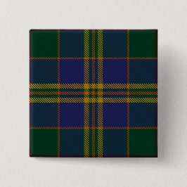 Kilkenny Landkreis Irish Tartan Button