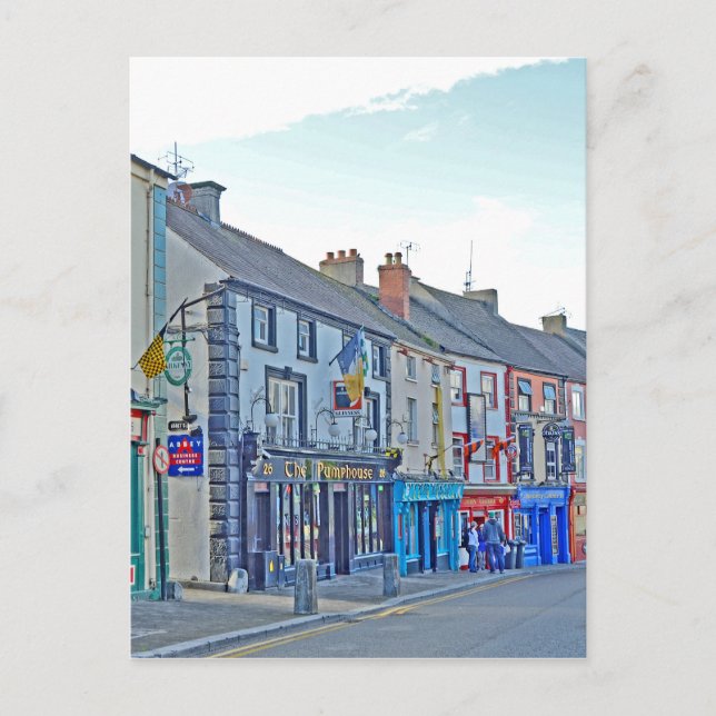 Kilkenny Street Tom Wurl Postkarte (Vorderseite)