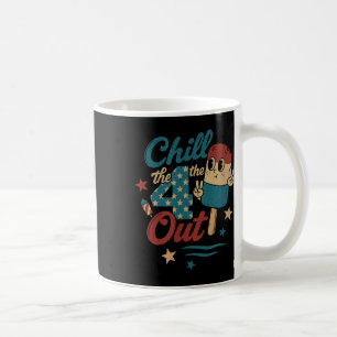 Kill 4. Out - Funny Retro 4. Juli Eiscreme Kaffeetasse