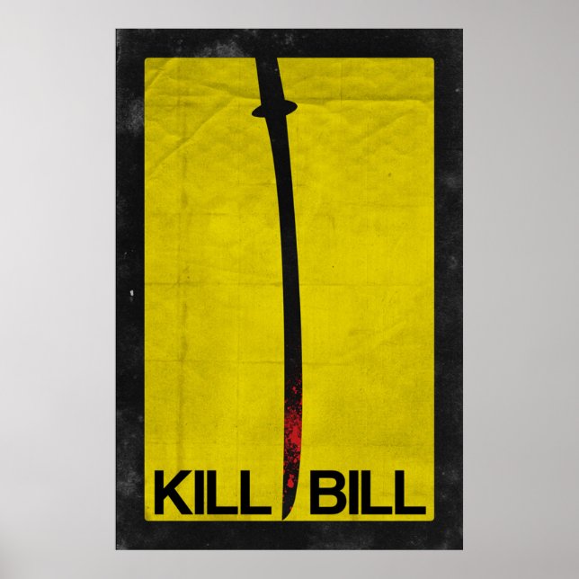 Kill Bill minimalist Poster (Vorne)
