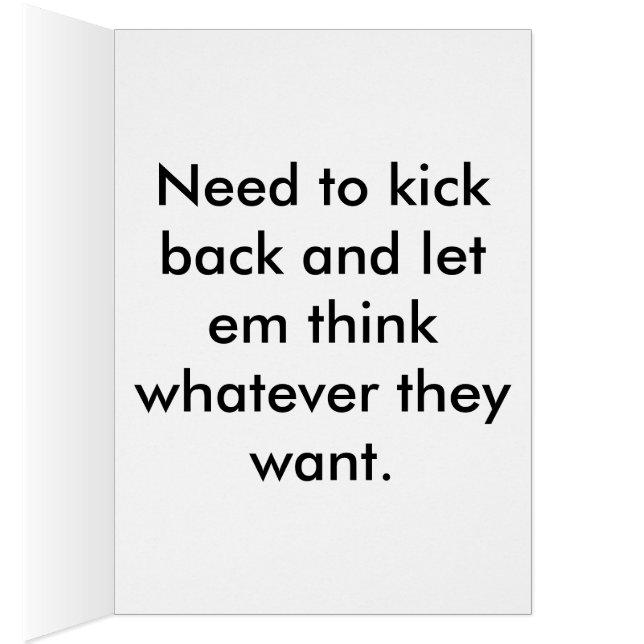 Kill Cat sagt alles.. (Innen (Rechts))