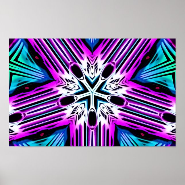 Kill Factor - Ken Gage Abstrakt Poster (Vorne)