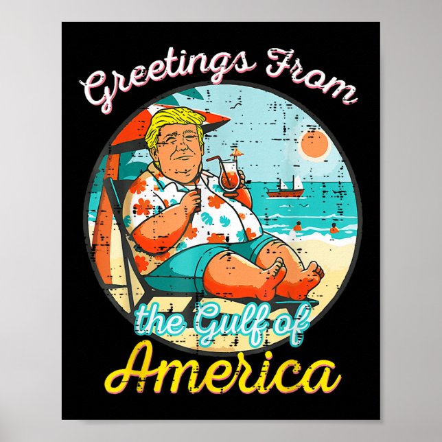 Kill Gruß aus dem Golf der USA _1 Poster (Vorne)
