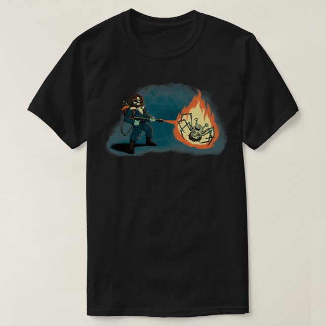 KILL IT WITH FIRE  T-Shirt (Design vorne)