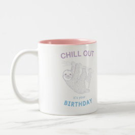 Kill out ist dein Geburtstag Zweifarbige Tasse