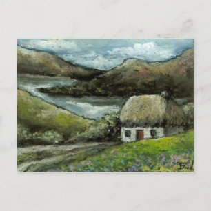 Killarney Hütte von Tanya Bond Postkarte
