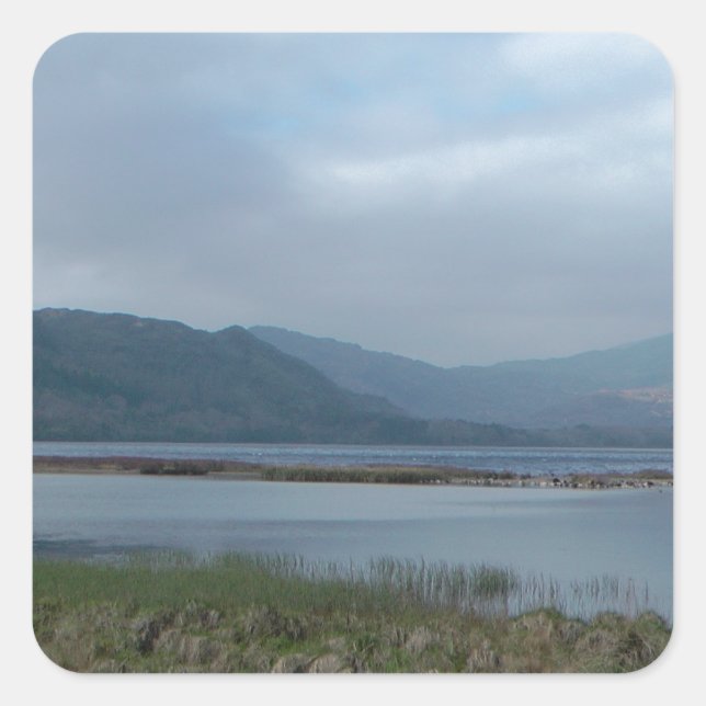 Killarney Irland Quadratischer Aufkleber (Vorderseite)
