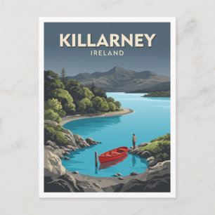 Killarney Irland Reise Souvenir Postkarte