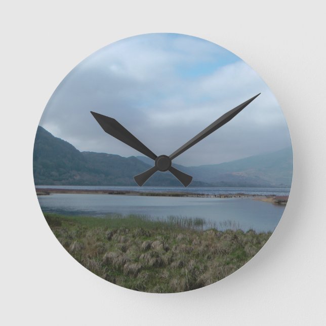 Killarney Irland Runde Wanduhr (Vorderseite)