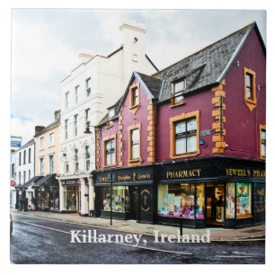 Killarney, Irland Straßenansicht Fliese