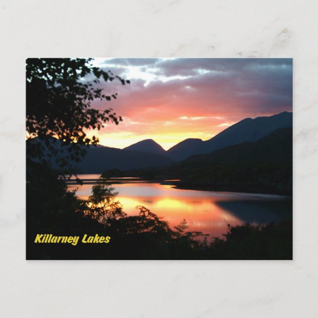 Killarney Lakes Postcard Postkarte (Vorderseite)