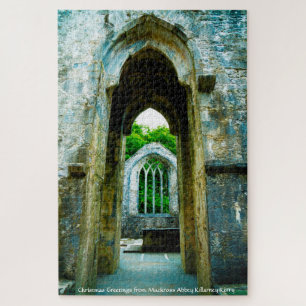 Killarney Muckross Abbey. Kerry Irland. Jigsaw Pu Puzzle