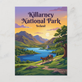Killarney-Nationalpark Irland Postkarte