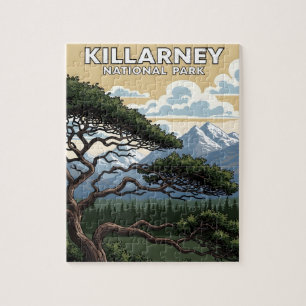Killarney-Nationalpark Vintage-Reise Puzzle