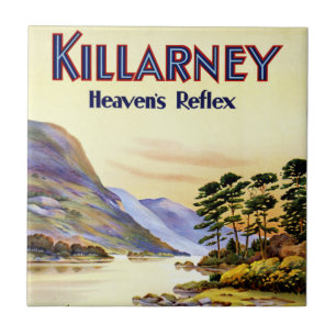 Killarney ~ Reflex des Himmels Fliese