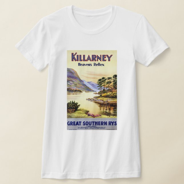 Killarney ~ Reflexion des Himmels T-Shirt (Ablage )